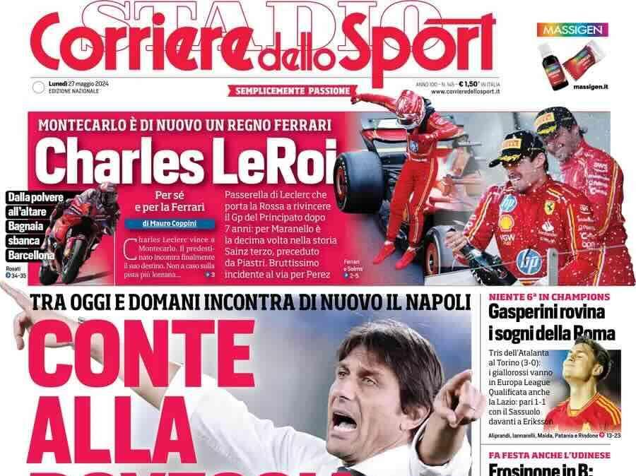 Prima CdS - Conte alla rovescia. Tra oggi e domani incontra di nuovo il Napoli