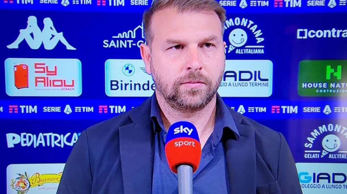 Empoli, Zanetti a Sky: "A noi interessa il percorso, l'Inter ha vinto coi singoli"