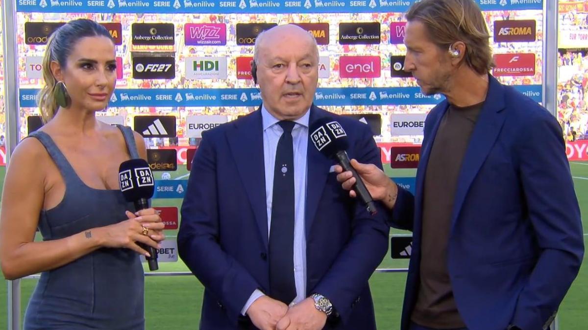 Marotta: "Stasera conterà la prestazione. Ecco cosa mi piace della Roma"
