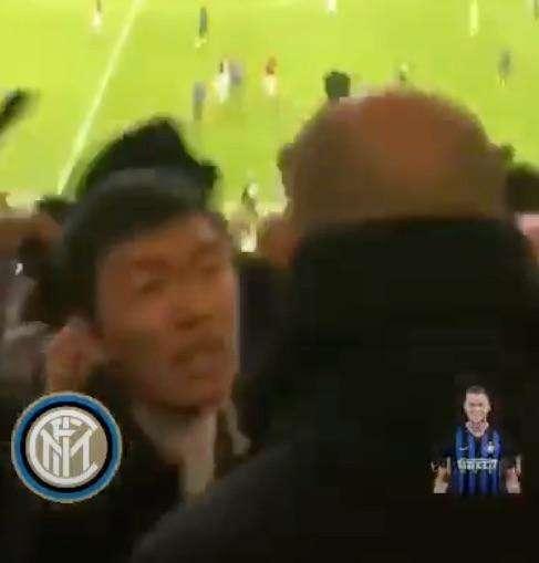 VIDEO - Derby, gioia incontenibile al triplice fischio per Steven Zhang