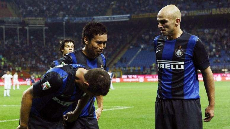 Cassano-Nagatomo, un inchino per due