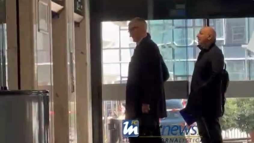 VIDEO - Marotta e Antonello arrivano all'assemblea di Lega: l'a.d. sport si lascia andare ad un sorriso 