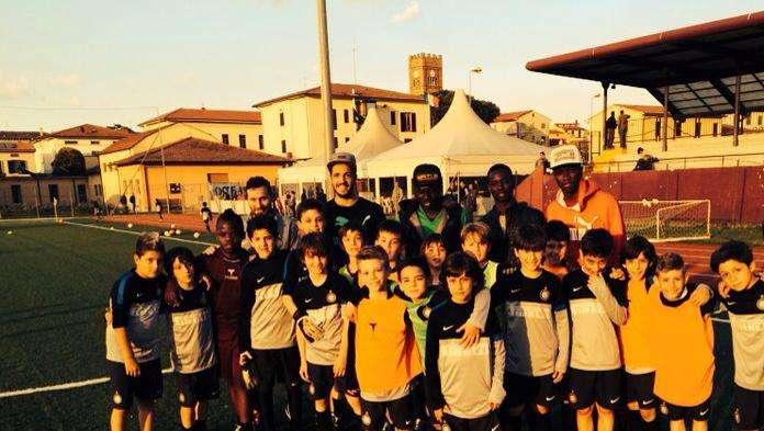 Mbaye, Duncan e Forte: visita ai baby nerazzurri