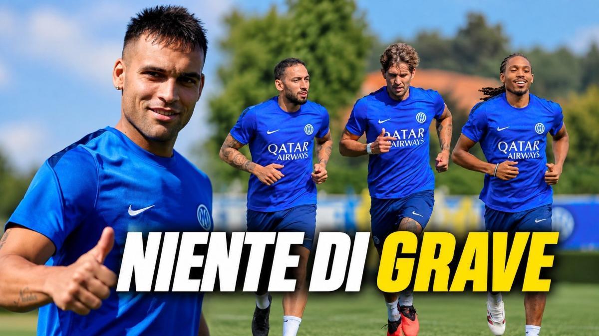 STONES e CALHA ai BOX, SOSTA benedetta. Che FINE ha fatto SPENCE? Nessun ALLARME per LAUTARO
