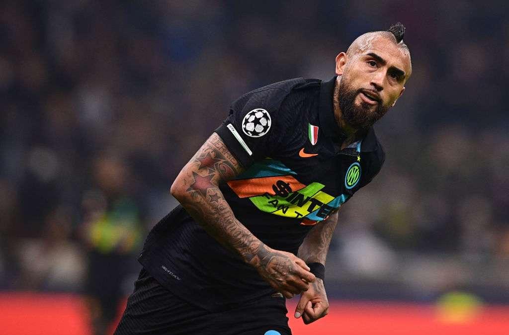 Vidal fuori dalla sfida contro la Juve: da stamattina leggera sindrome influenzale
