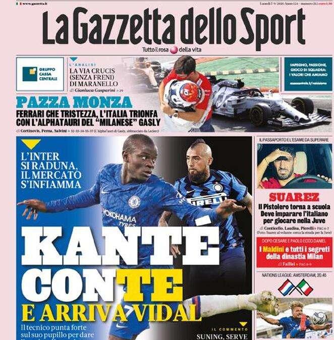 Prima GdS - Kanté ConTe. E arriva Vidal
