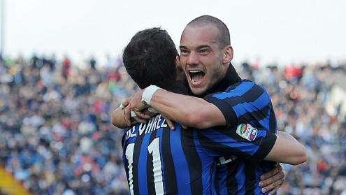 Sneijder torna Sneijder e dice: "Non ho mai detto di voler andare via"