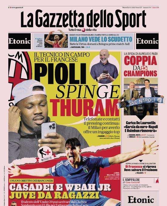 Prima GdS - L'Arabia felice compra tutti (pure Brozo...). Bergomi: "Guai a vendere Barella"