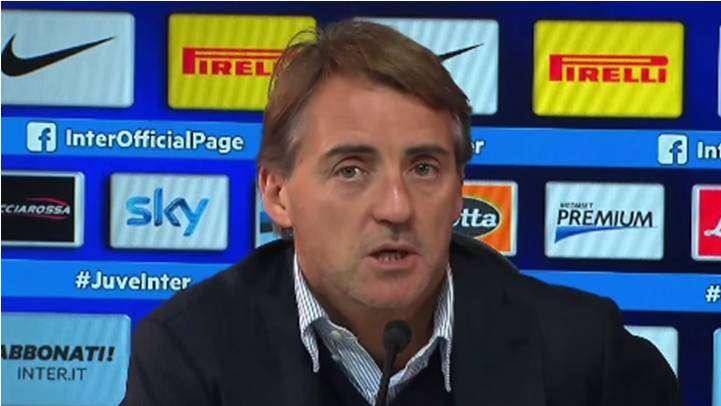 Napoli-Inter, domani Mancini in conferenza alle 13.30