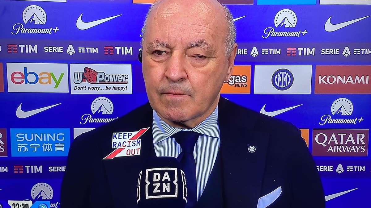 Marotta: "Vogliamo questo Scudetto, magari col record di punti. Il rinnovo di Lautaro prima della fine del campionato"