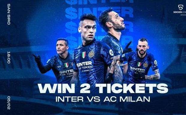 Inter-Milan, assalto ai biglietti gratis per San Siro grazie ai 'fan rewards'