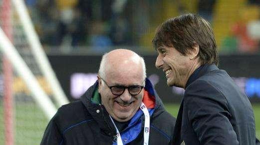 Tavecchio: "Non so se Conte andrà all'Inter, ma gli auguro ogni bene"
