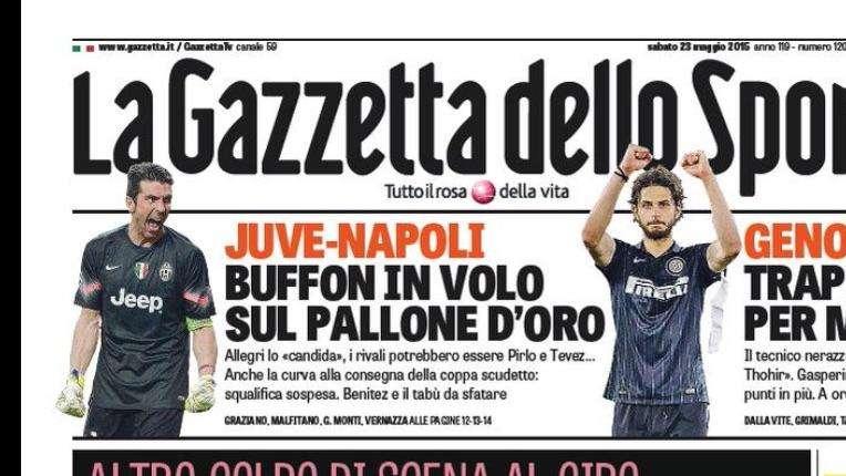 Prime pagine - Trappola Gasperini per Mancini che crede in Thohir. A ore il rinnovo di Ranocchia