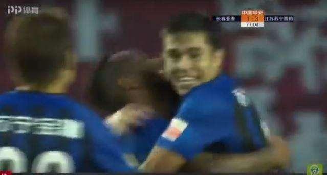 VIDEO - Eder, due gol e un assist nella cinquina del Jiangsu Suning 