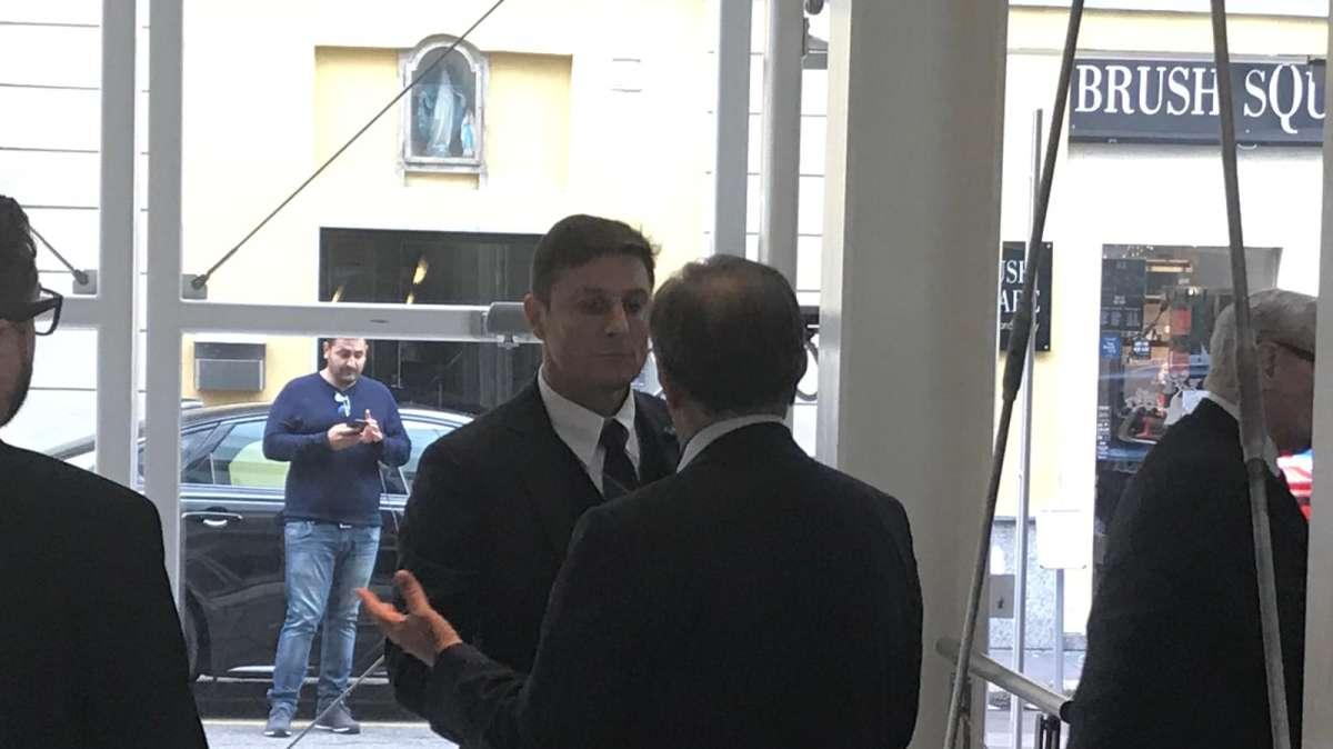 La Russa parla con Zanetti