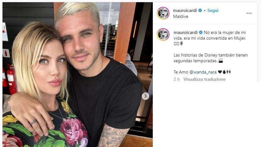 Icardi e Wanda, seconda stagione della telenovela: "La mia vita trasformata in donna"