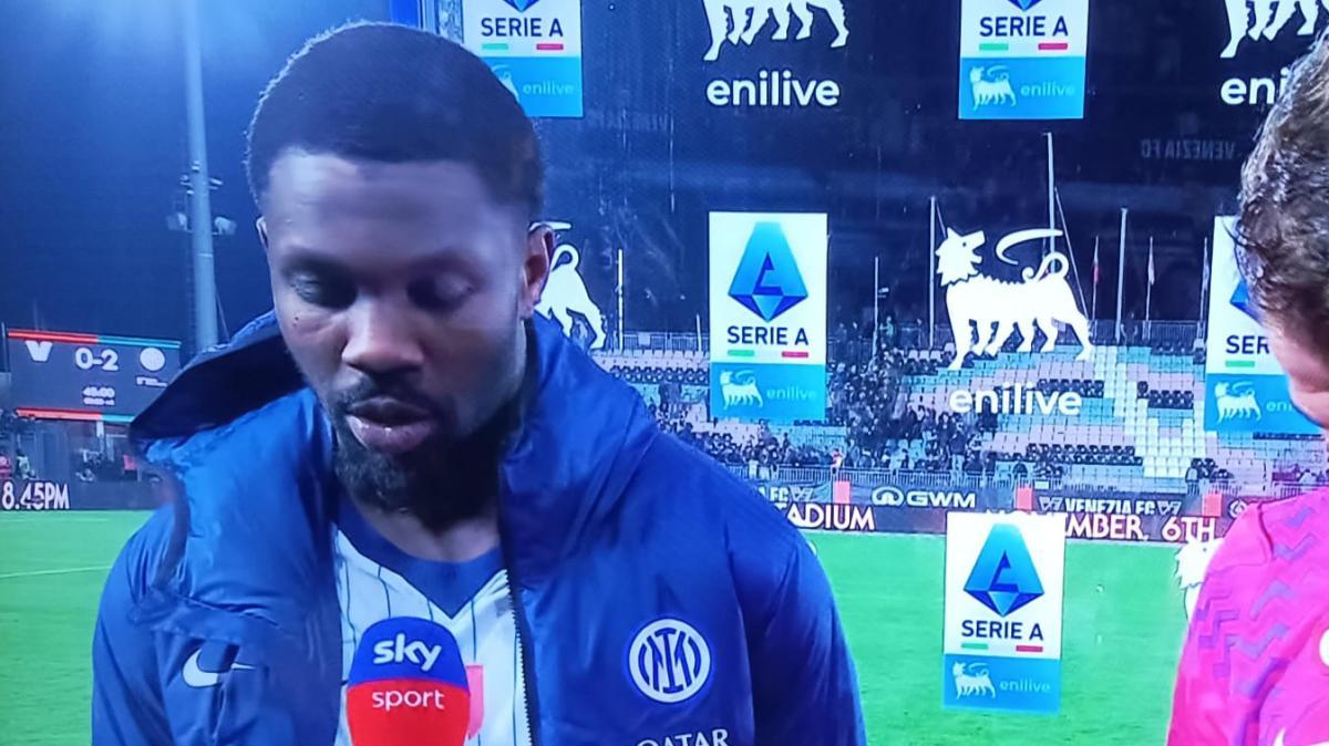 Thuram a Sky: "Siamo rimasti in partita e abbiamo acciuffato la vittoria nel finale"