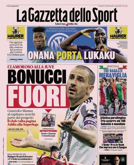 Prima GdS - Onana porta Lukaku