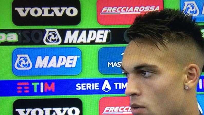 Lautaro a Dazn: "Dovevamo vincere, non potevamo permetterci il pareggio. Lukaku? Ci stiamo conoscendo"