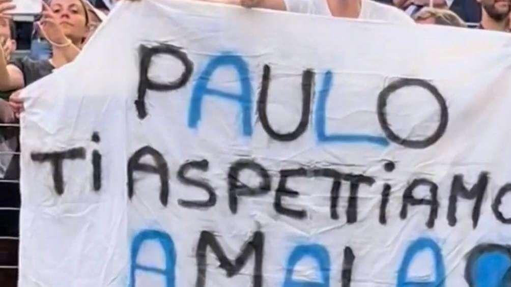 FOTO - I tifosi nerazzurri chiamano Dybala all'Inter: "Paulo, ti aspettiamo"