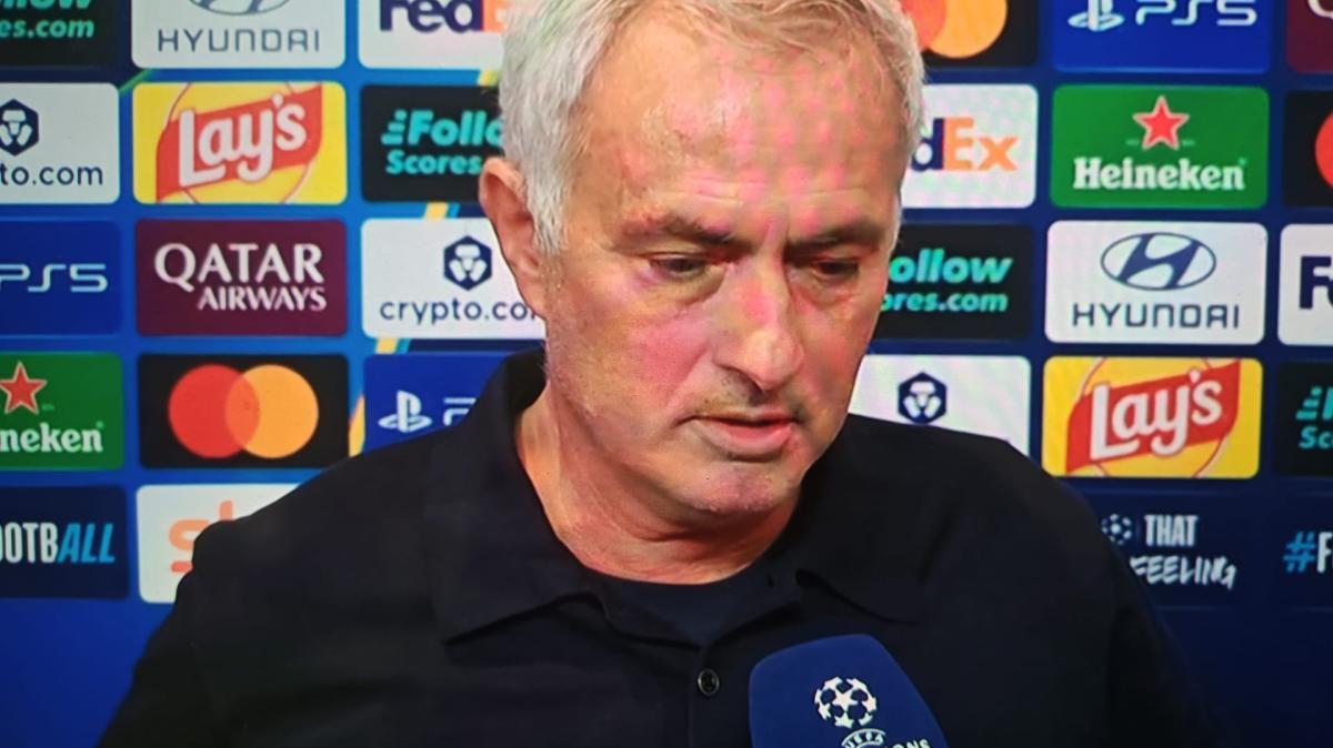Mourinho a Sky: "Partita pazza, poteva finire 5-0 o 7-6. Spettacolo, ma non per me e Chivu"