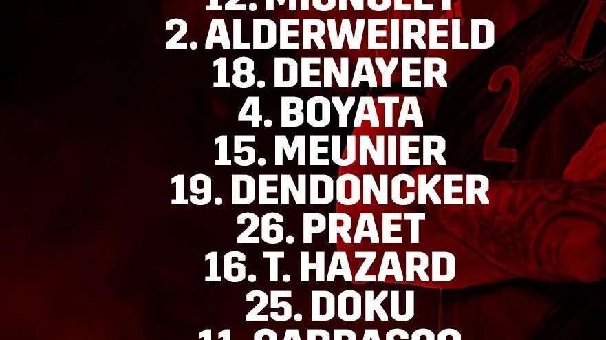 InterNazionali - Belgio-Grecia, Lukaku titolare e capitano dei Diavoli Rossi
