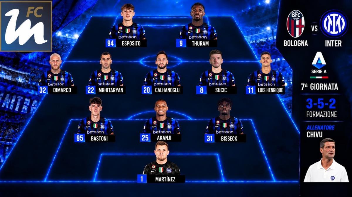 Preview Bologna-Inter - Chivu perde i pezzi. Dubbi soprattutto in mezzo
