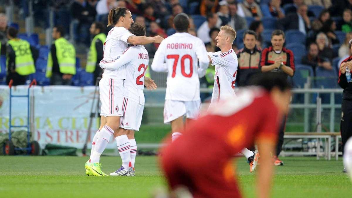 Anticipi - Vince il Milan a Roma, ko il Napoli