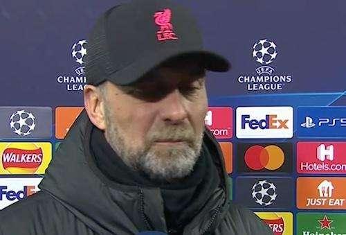 Liverpool, Klopp: "Ieri è stata davvero dura, l'Inter è sicuramente un top team"