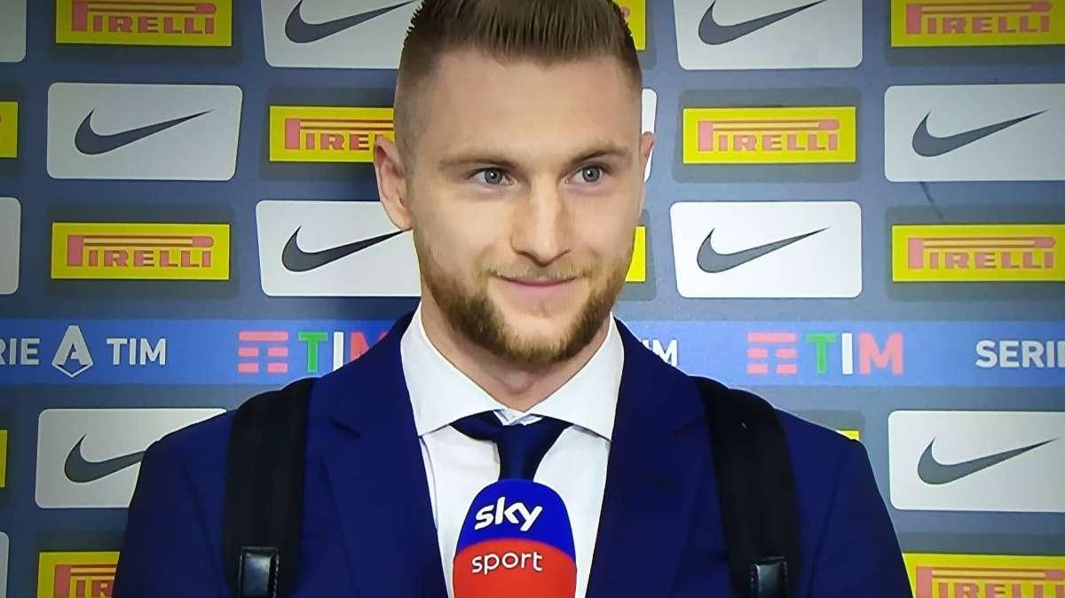Skriniar a Sky: "Siamo lassù e vogliamo restarci. Il miglior Skriniar? Stiamo migliorando tutti"