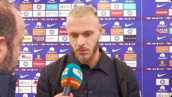 Dimarco: "Dobbiamo pensare a noi stessi, non agli altri. Inzaghi il 'Demone di Piacenza'? Noi lo chiamiamo mister e basta"