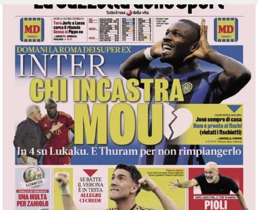 Prima GdS - Inter, chi incastra Mou? 