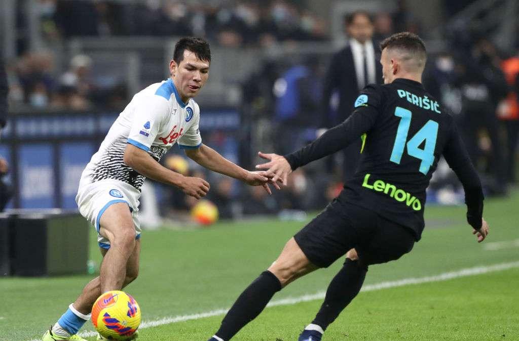Lozano sicuro: "Il Napoli è più forte dell'Inter. E arriverà primo"
