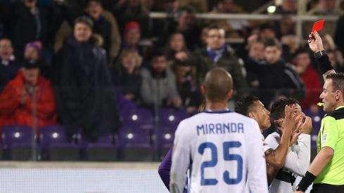 Otto espulsioni, per l'Inter record negativo. Superato anche l'anno del Triplete