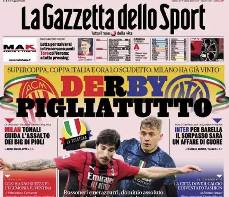 Prima GdS - Derby pigliatutto
