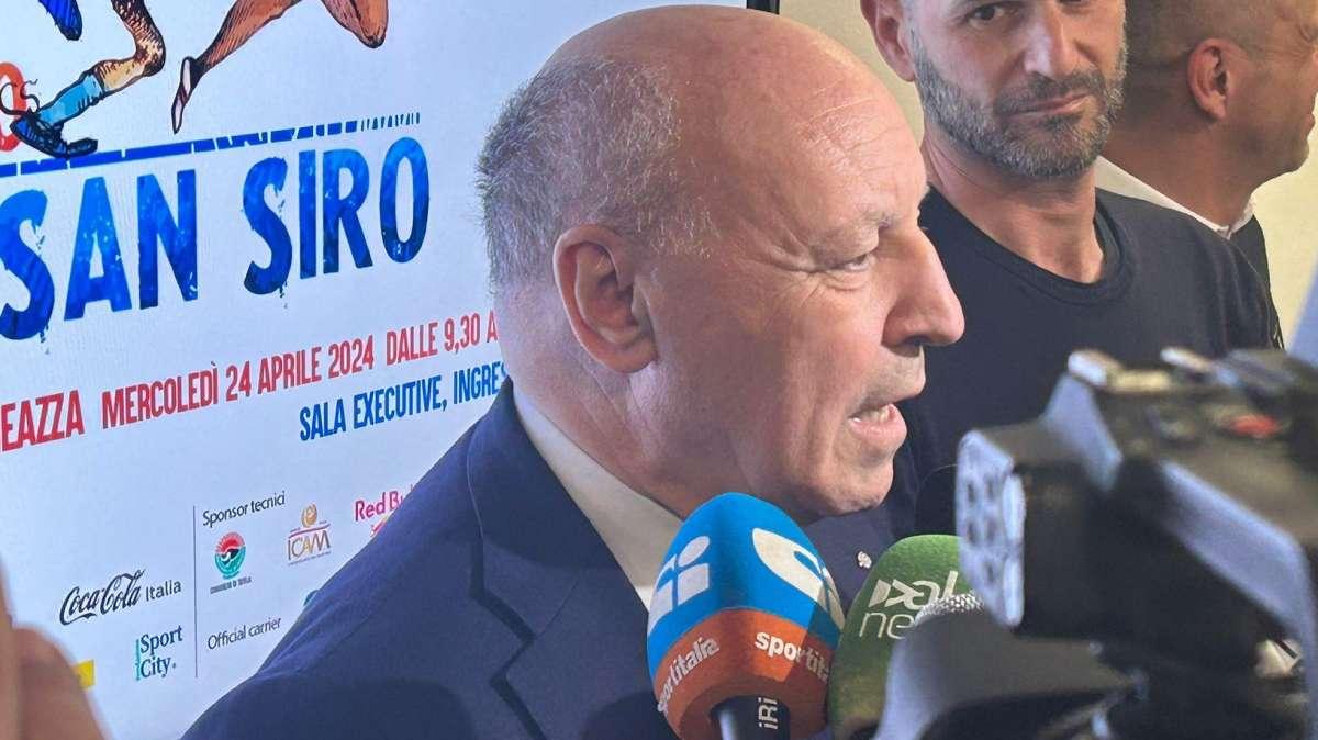 VIDEO - Marotta: "Nessuna rivoluzione tecnica: tutti i giocatori vogliono restare all'Inter. Siamo tra le squadre migliori d'Europa"