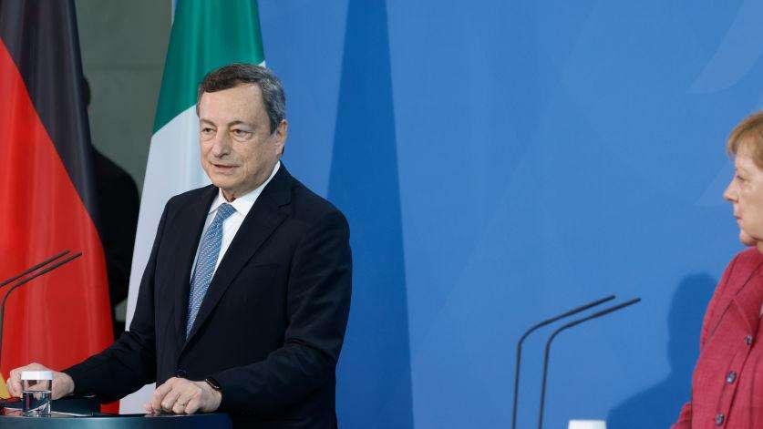 Il Premier Mario Draghi sull'aumento dei contagi nel Regno Unito: "No alla finale di Euro 2020 a Wembley"