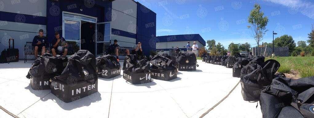FOTO - L'Inter lascia il New Jersey: si vola a Miami