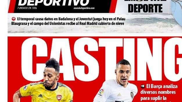 Mundo Deportivo - Barça, casting per il '9': Llorente e Giroud in corsa, Aubameyang e Rodrigo i preferiti