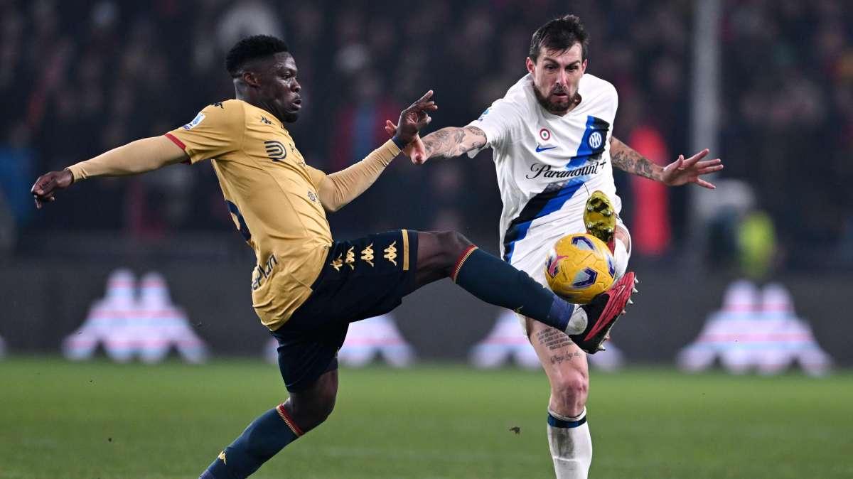 Genoa-Inter - Gudmundsson che svaria su tutto il fronte, le fasce nerazzurre poco sfruttate: come nasce il pari