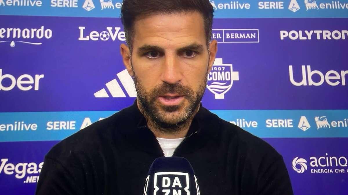 Como, Fabregas: "L'Inter è una squadra molto forte, anche dal vivo si vede che i giocatori hanno un livello alto"