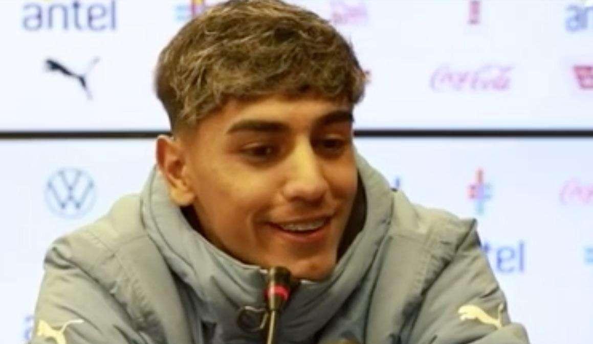 Uruguay, Facundo Torres: "Vecino, grande livello! È il giocatore che mi ha stupito di più"