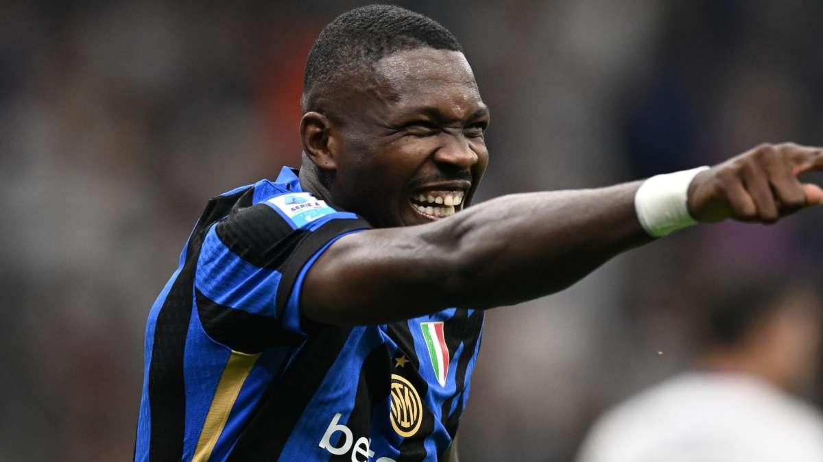GdS - Inter, Thuram vale doppio. Già 4 gol: entra in 'club speciale' con Lautaro, Icardi e Vieri 