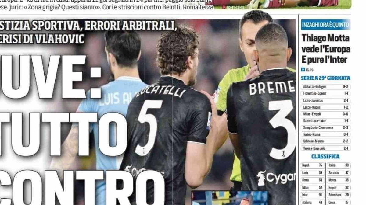 Prima TS - Thiago Motta vede l'Europa e pure l'Inter. Inzaghi ora è quinto