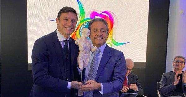 Zanetti Mecenate dello Sport: "Premio che parla dei valori che mi hanno accompagnato per la vita"