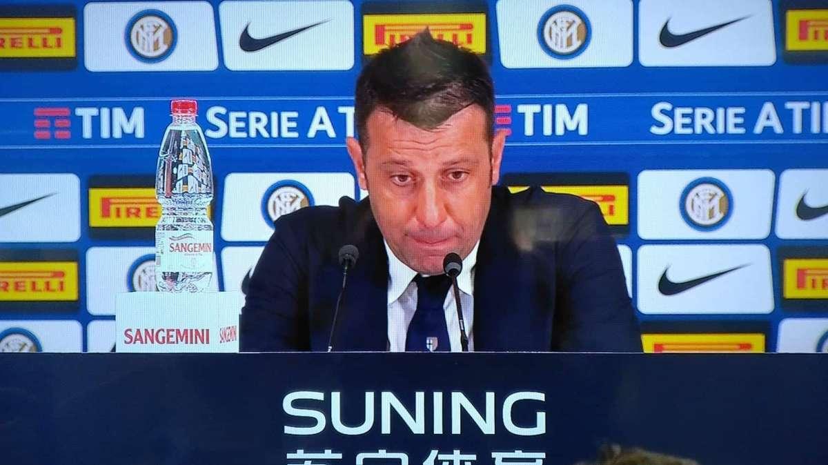 D'Aversa in conferenza: "Felice per Dimarco. Questa vittoria un premio per le partite precedenti"