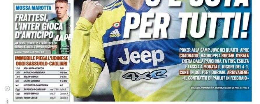 Prima TS - Frattesi, via Sensi e Vecino per fargli spazio subito