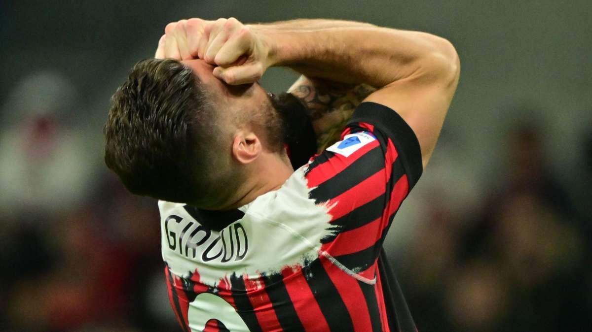 Milan, Giroud: "Pari frustrante col Bologna, ma oggi mi sento ancora più determinato"