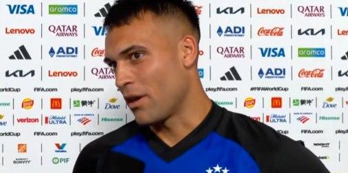 Lautaro: "Mi sto godendo questo Mondiale, mi sono preparato al meglio. Messi? Incredibile"