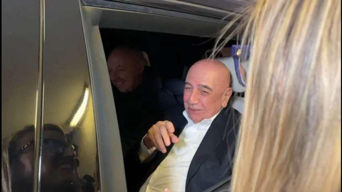 VIDEO - Galliani in auto con Marotta: "Una volta litigavamo? Diventiamo vecchi..."